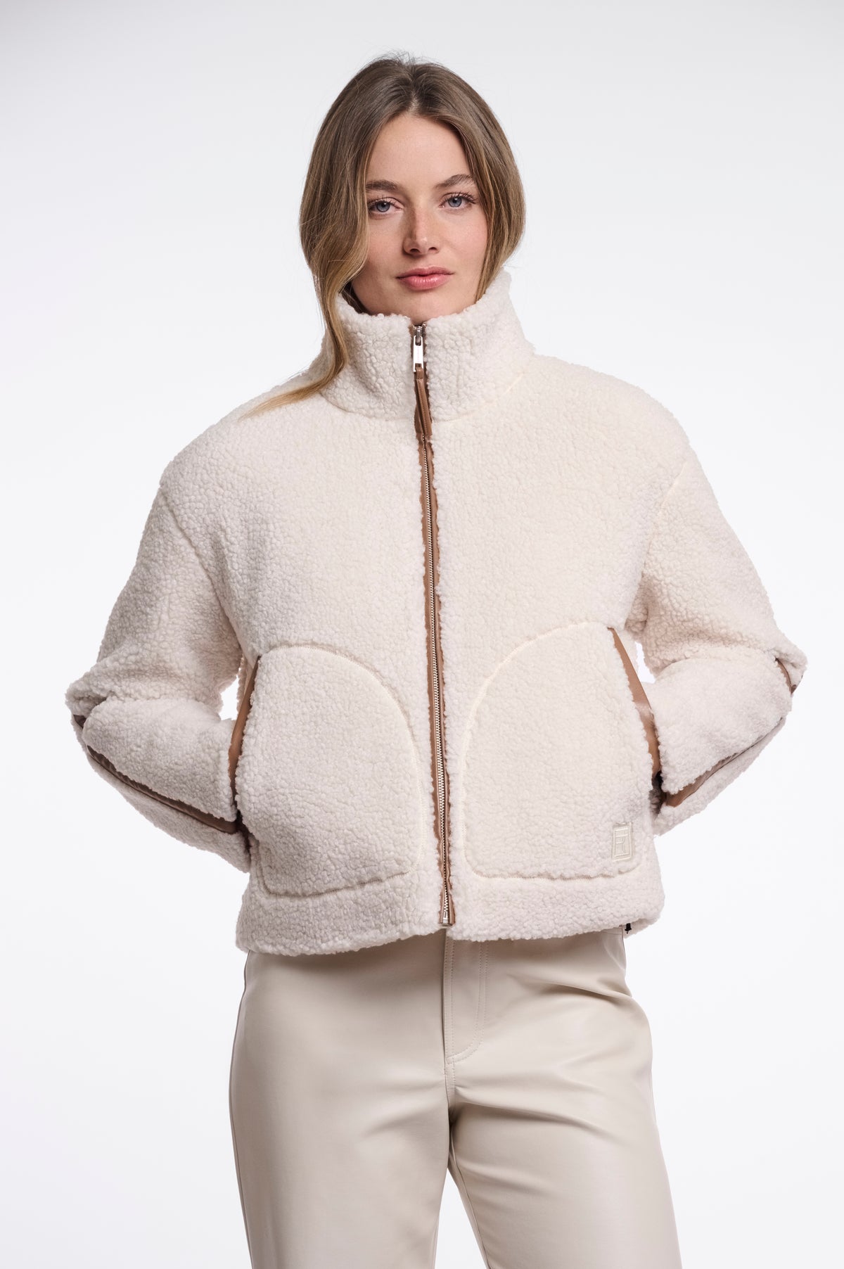 Jas Rino&Pelle Jaydee with zip closure - Birch