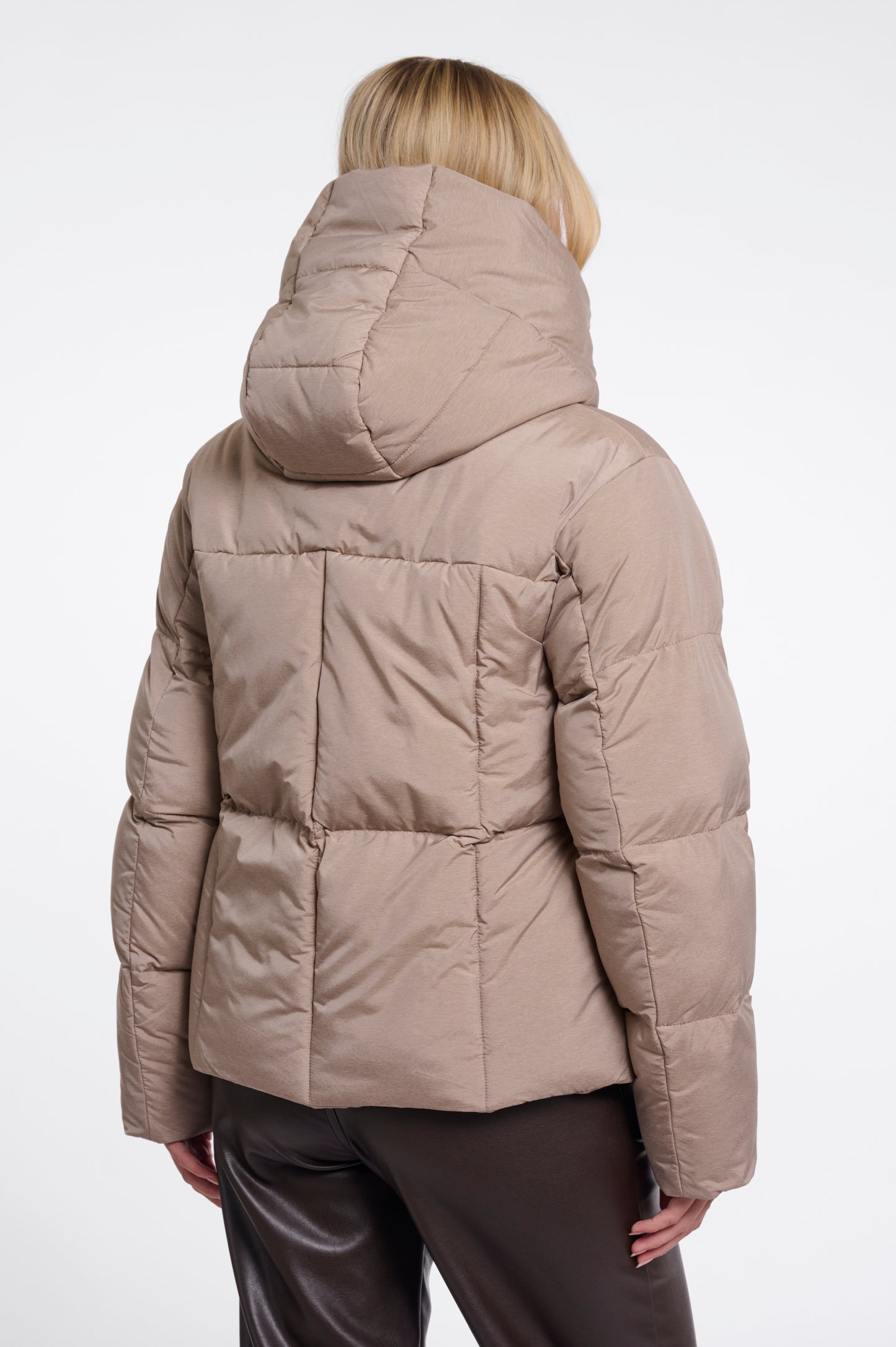 Jas Rino&Pelle Joni padded with detachable collar - Mocha latte