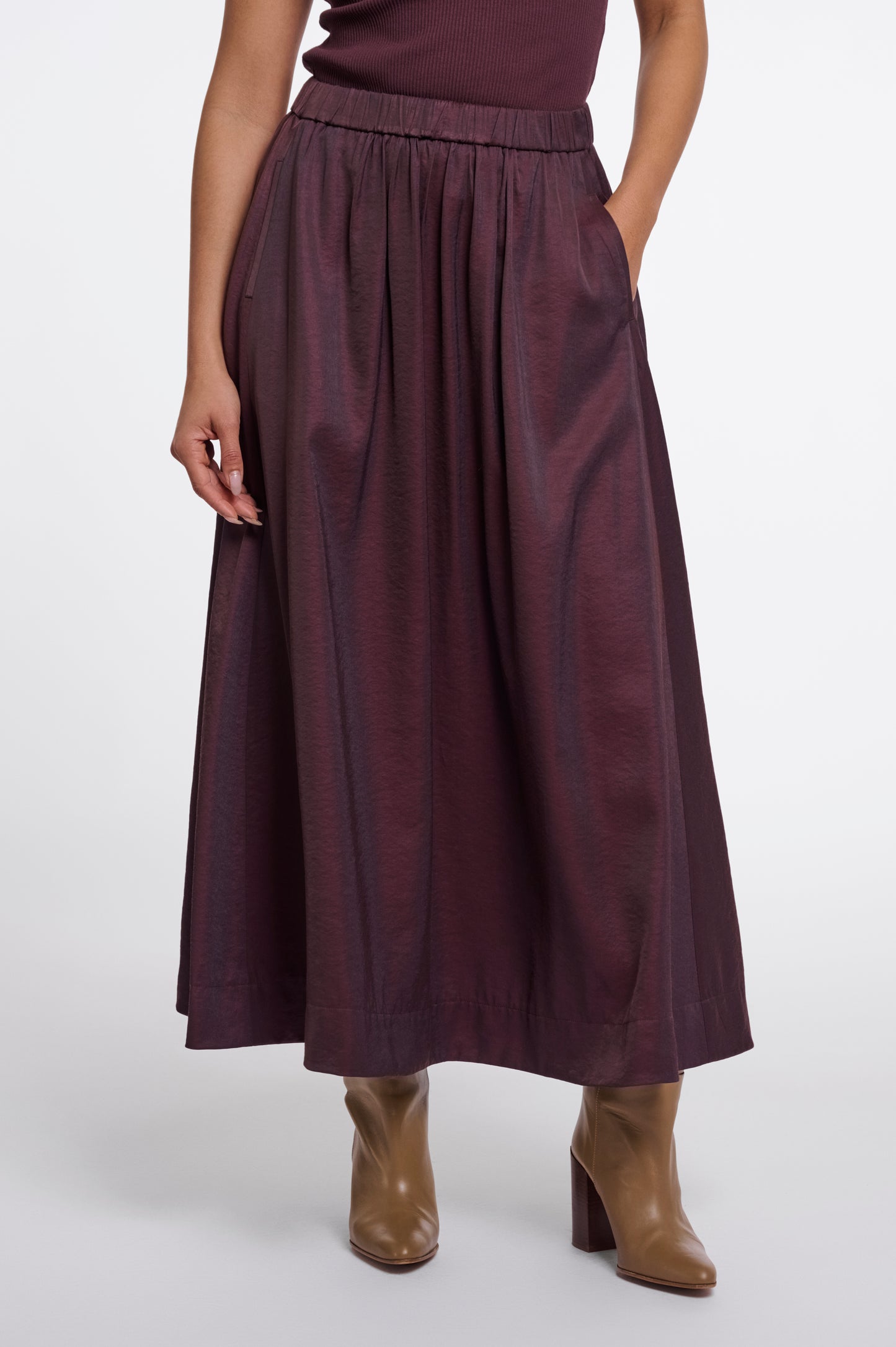 Rok Rino&Pelle Lian midi - Fudge cloak