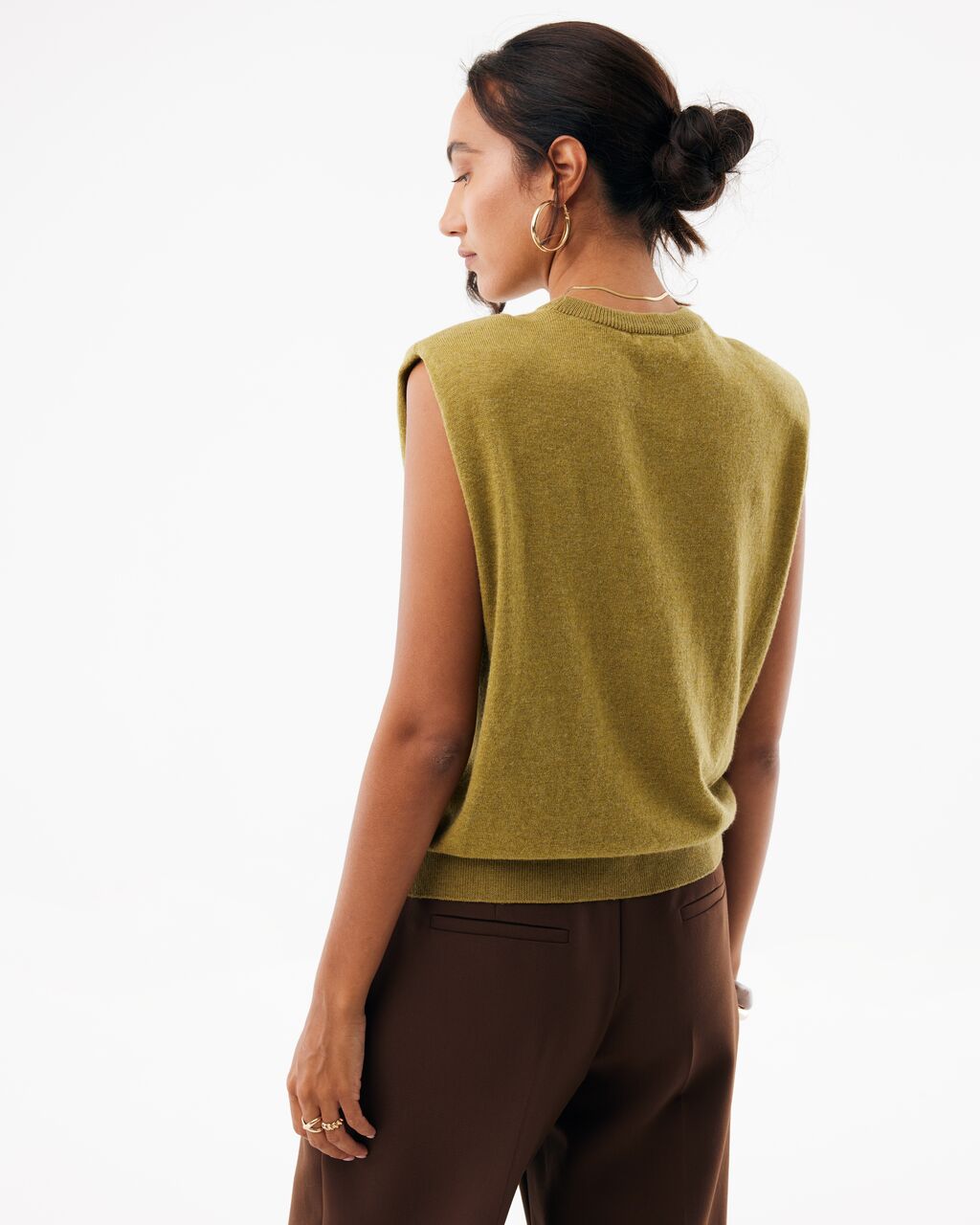 Knitted top Mexx Senna - Spicy green