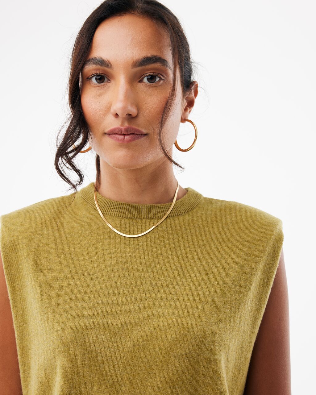 Knitted top Mexx Senna - Spicy green