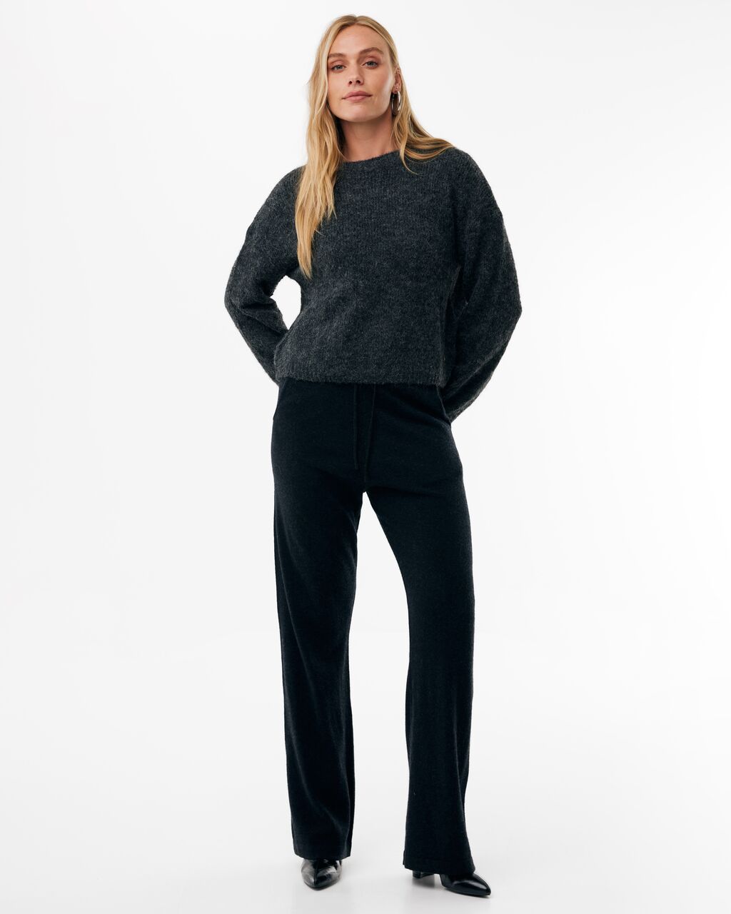 Trui Mexx Aspen knitted sweater - Grey