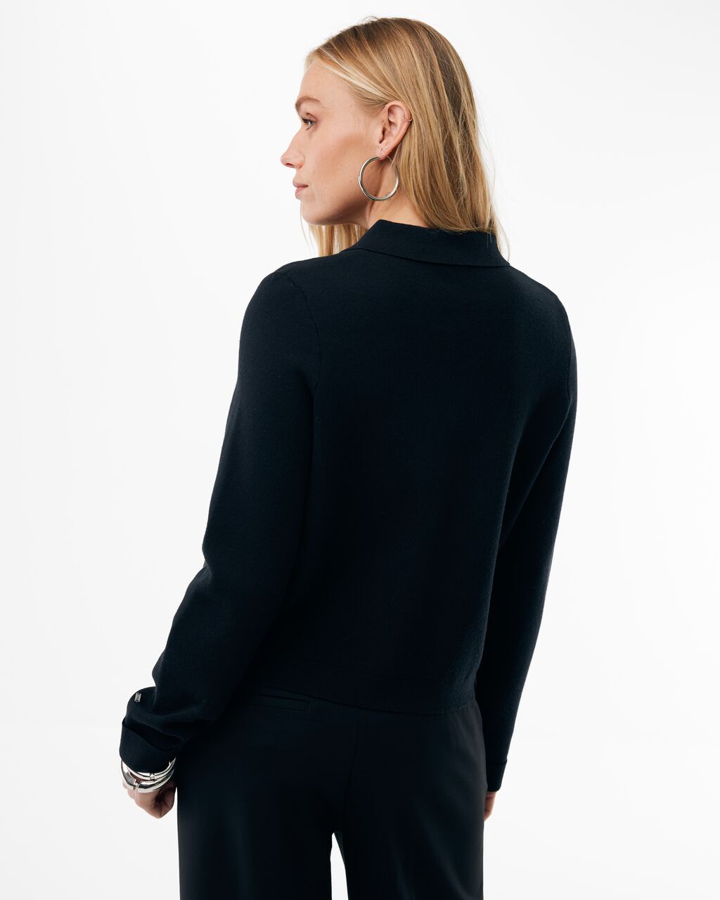 Cardigan Mexx knitted pocket jacket - Black