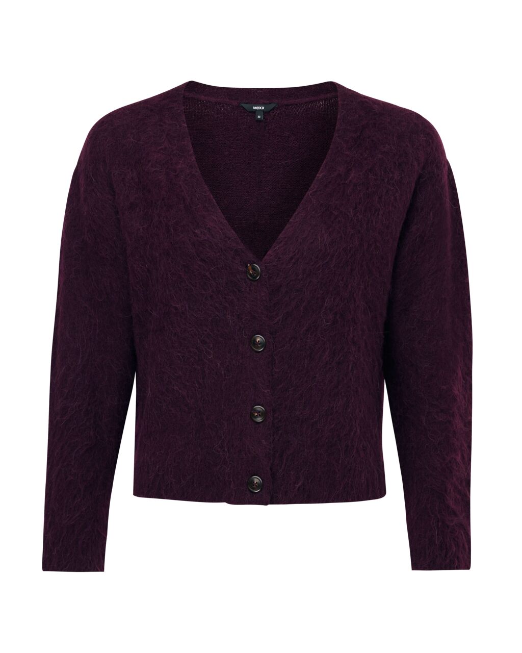 Cardigan Mexx hairy - Burgundy