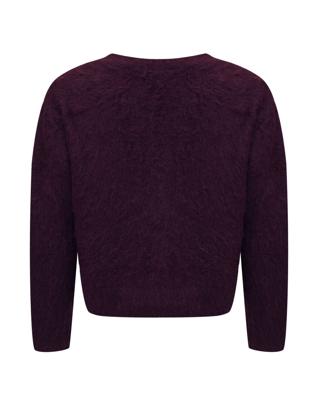 Cardigan Mexx hairy - Burgundy