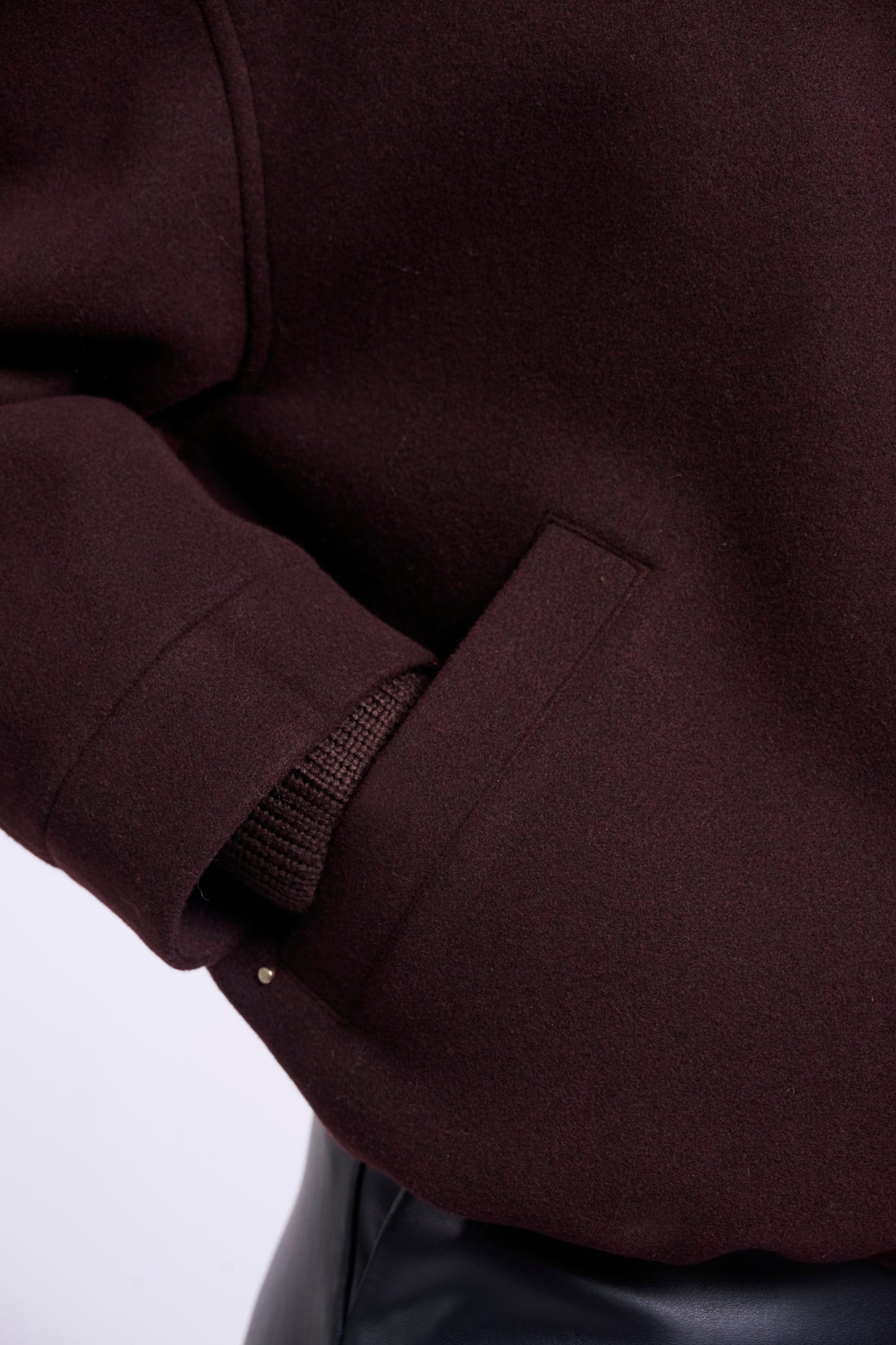 Bomber jacket Rino&Pelle Mona - Chocolate bean