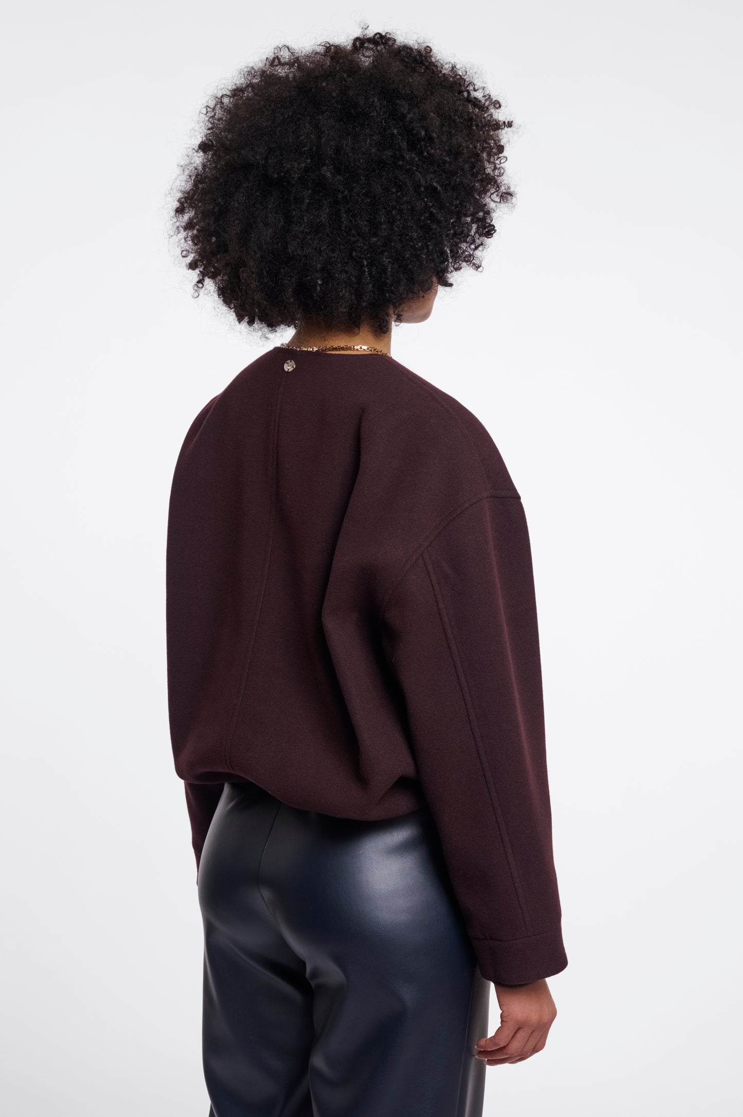 Bomber jacket Rino&Pelle Mona - Chocolate bean