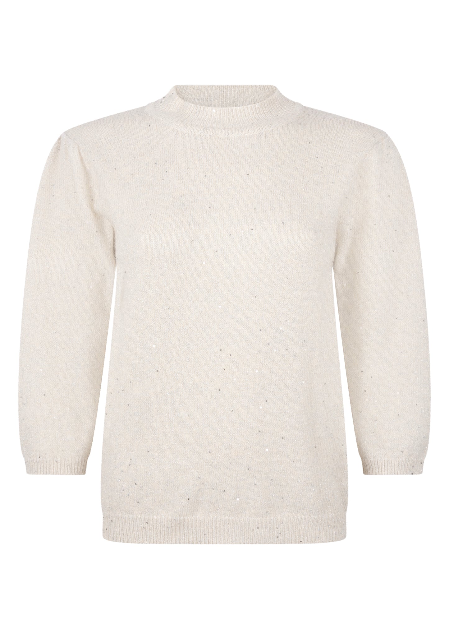 Trui Tramontana short-sleeve jumper puffed - Snow