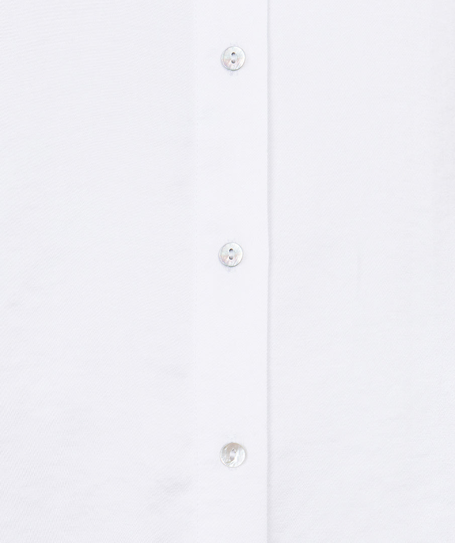 Blouse Esqualo slv/lss sateen - Off white