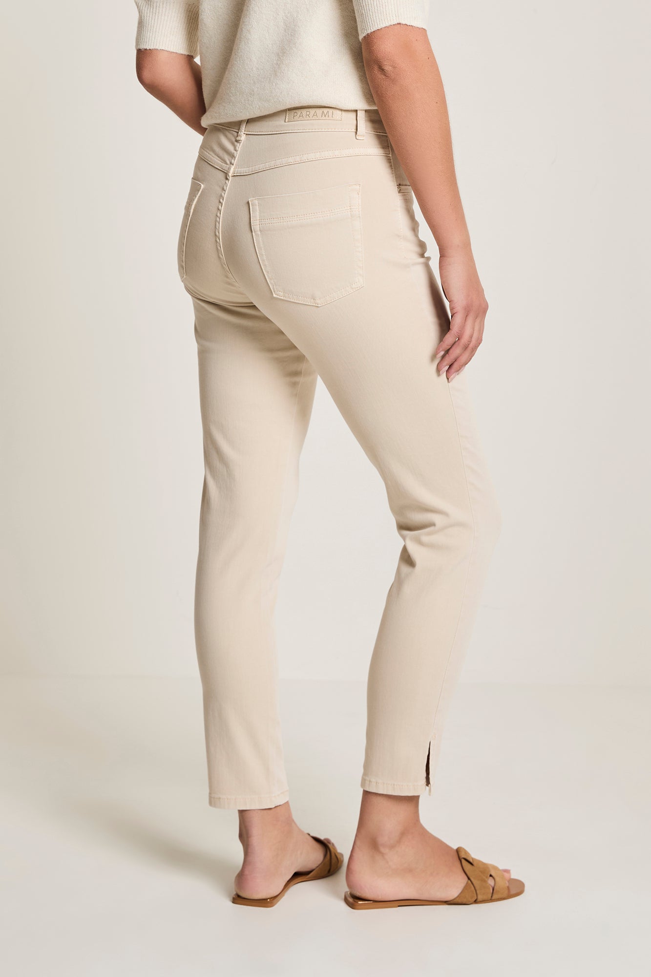 Broek Para Mi Amber split sand L28