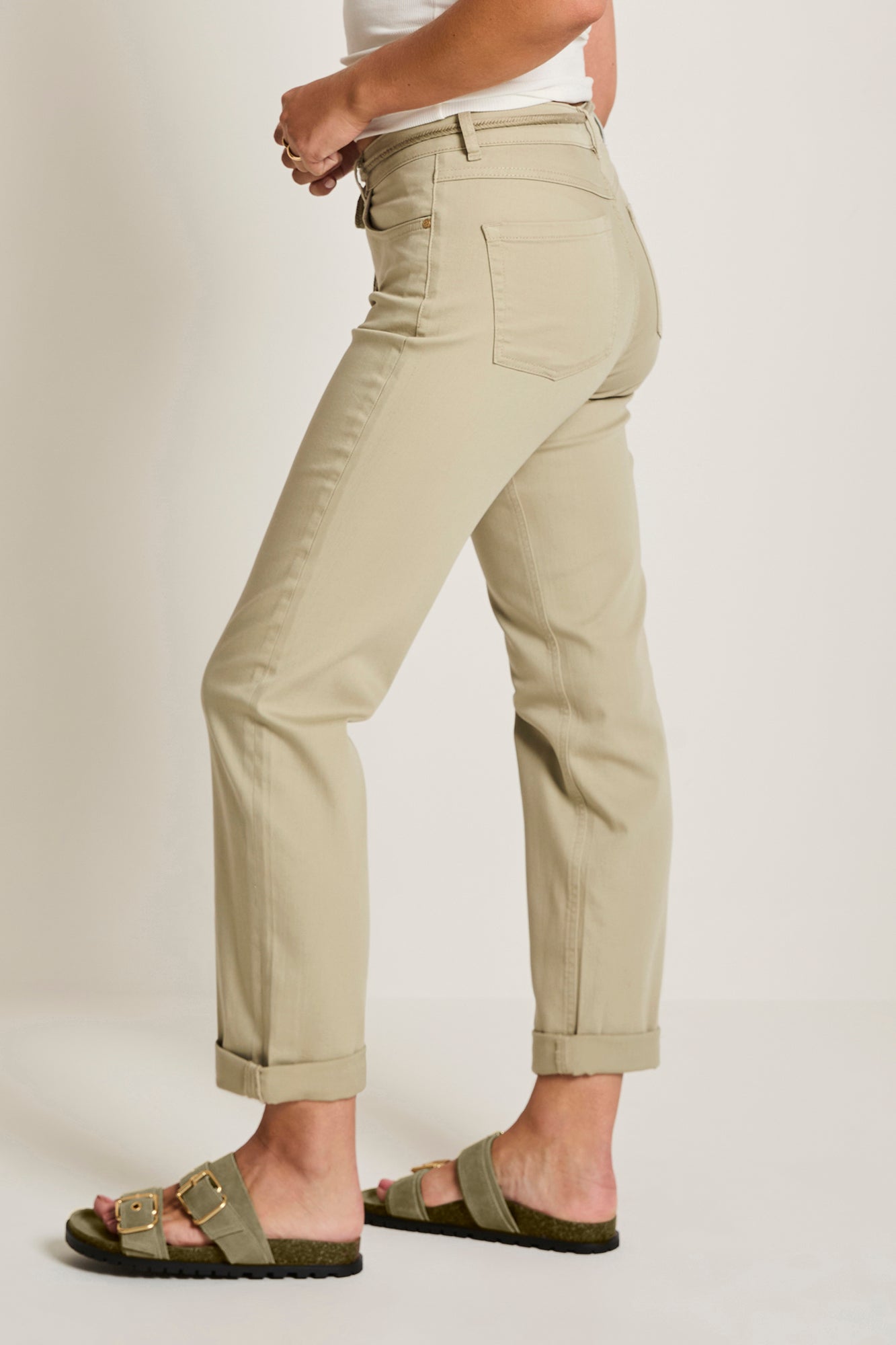 Broek Para Mi Bobby - Light olive