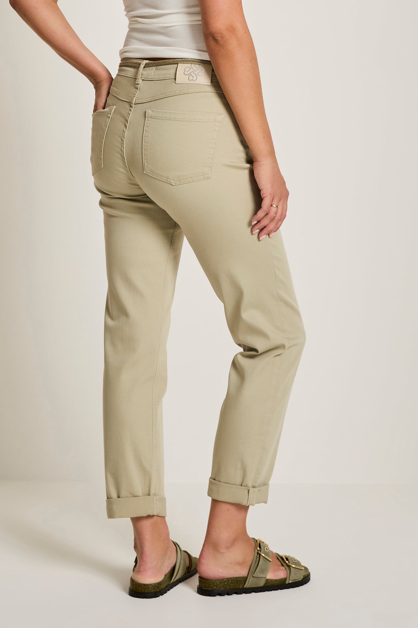 Broek Para Mi Bobby - Light olive