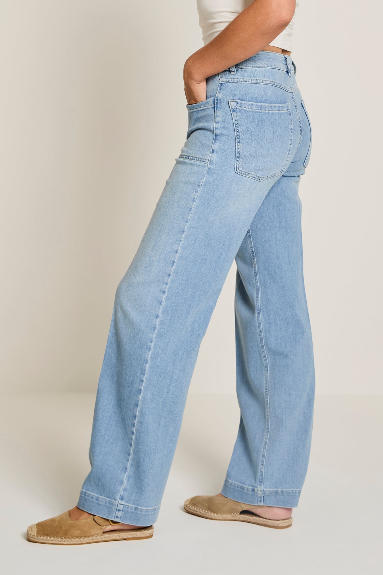 Broek Para Mi Mira (pocket) - D129 used sky