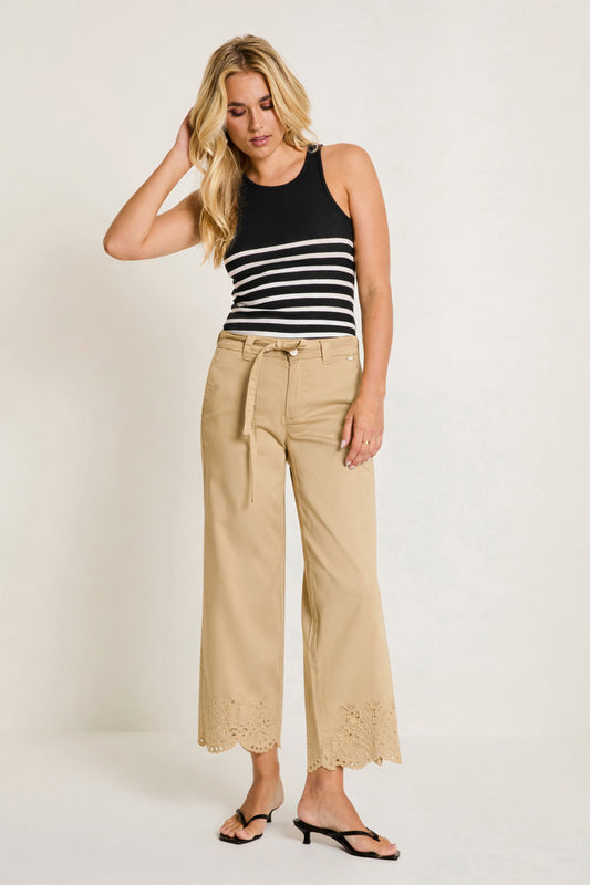 Broek Para Mi Mira (ajour) - Sand