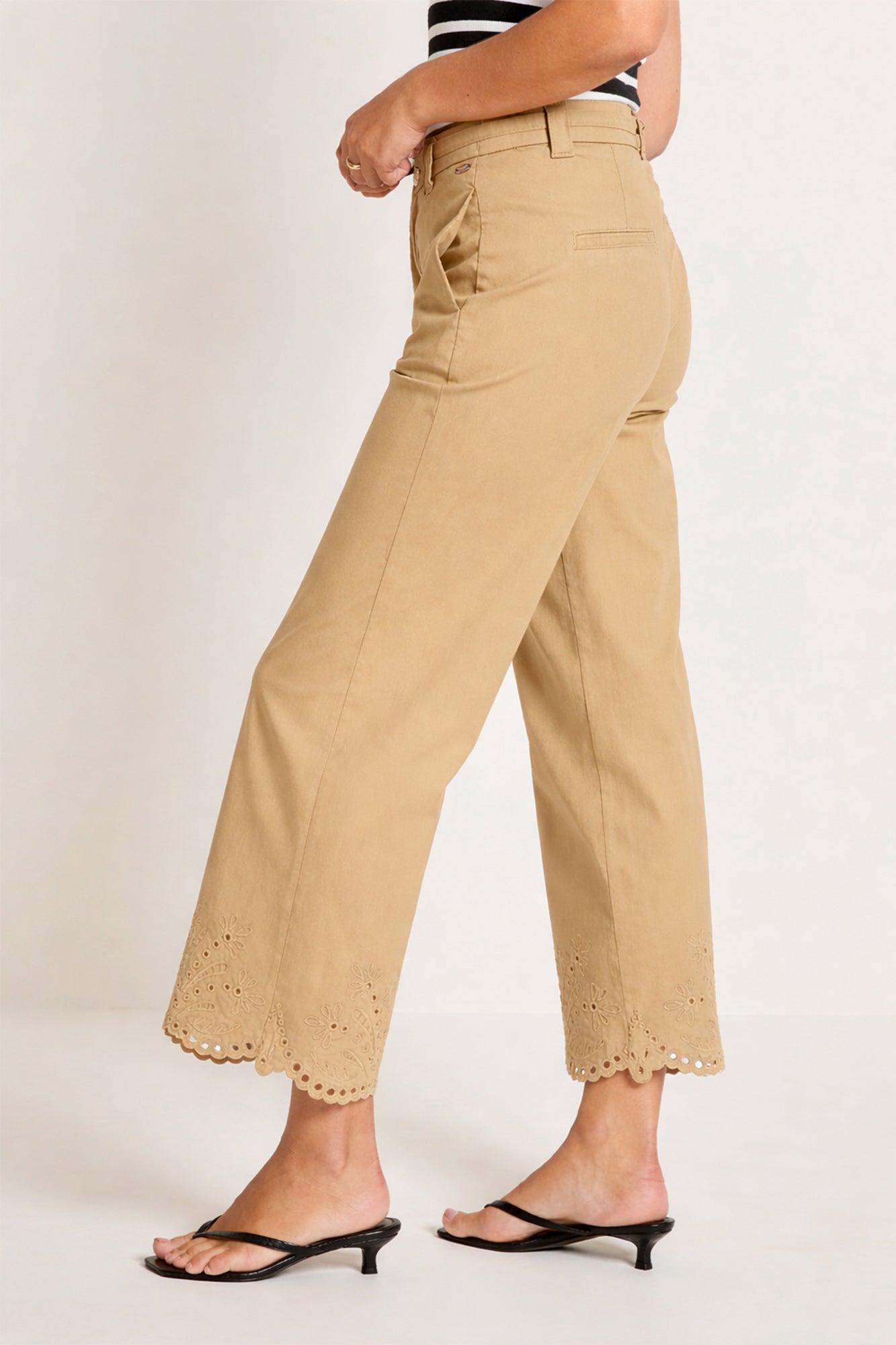 Broek Para Mi Mira (ajour) - Sand