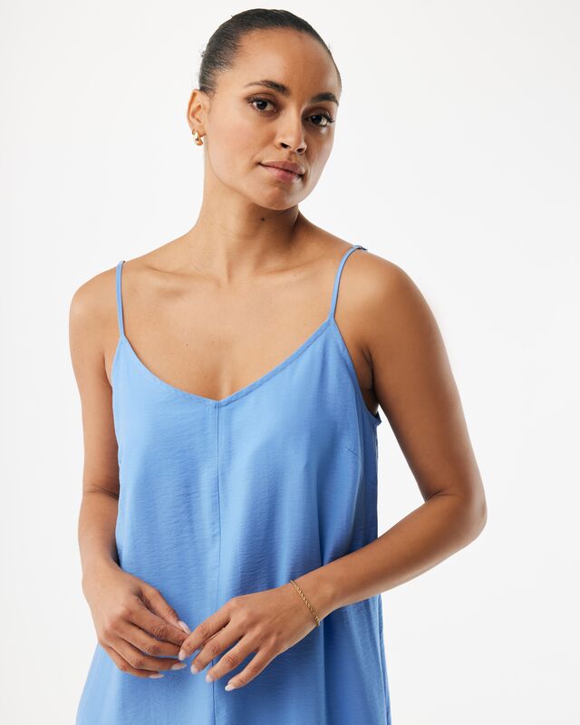 Jurk Mexx hammered slip dress - Bright blue