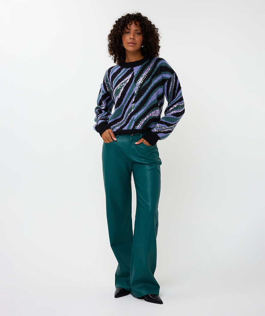 Trui Esqualo zebra - Multi colour