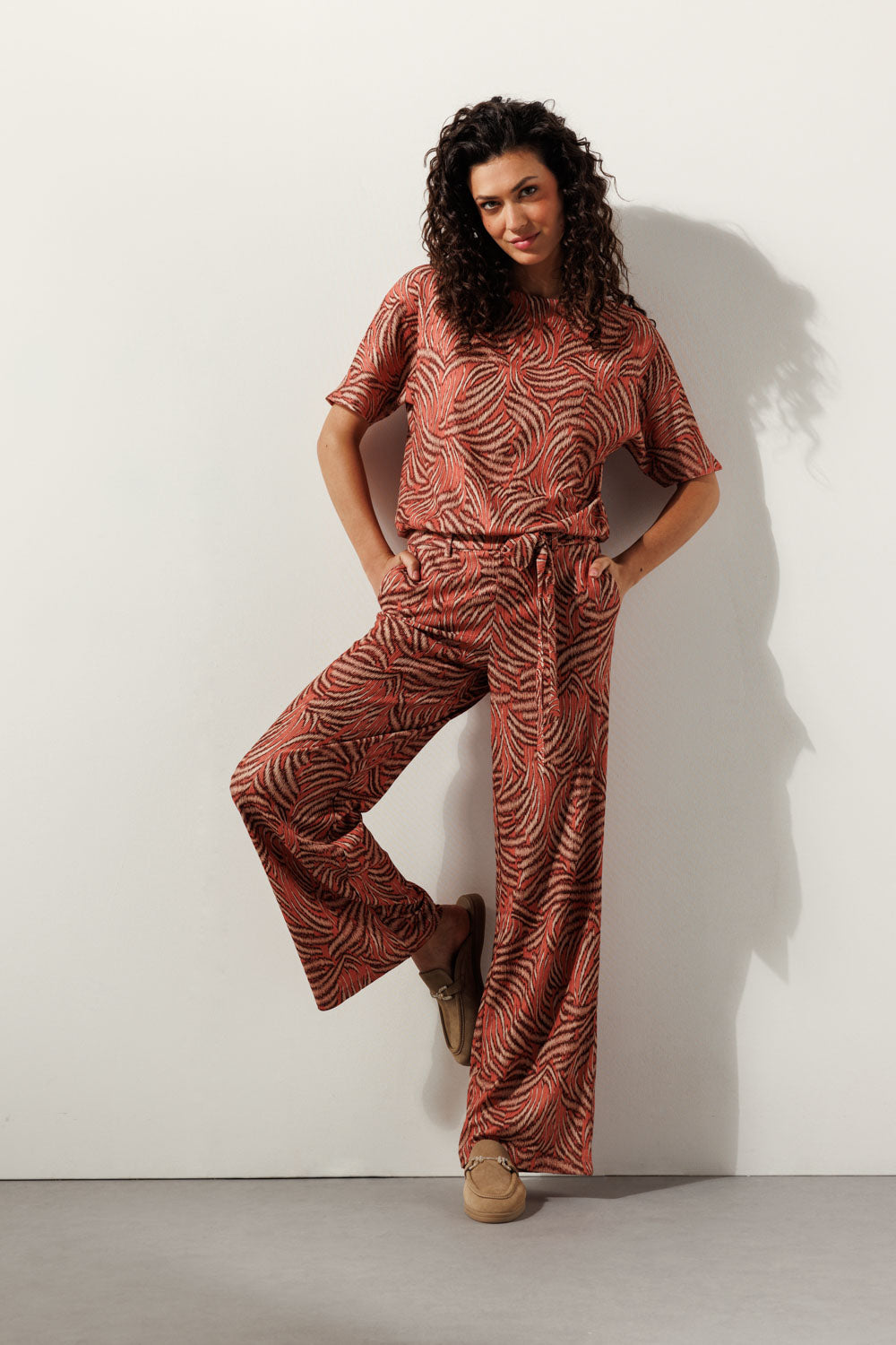 Broek Tramontana trousers plume parade