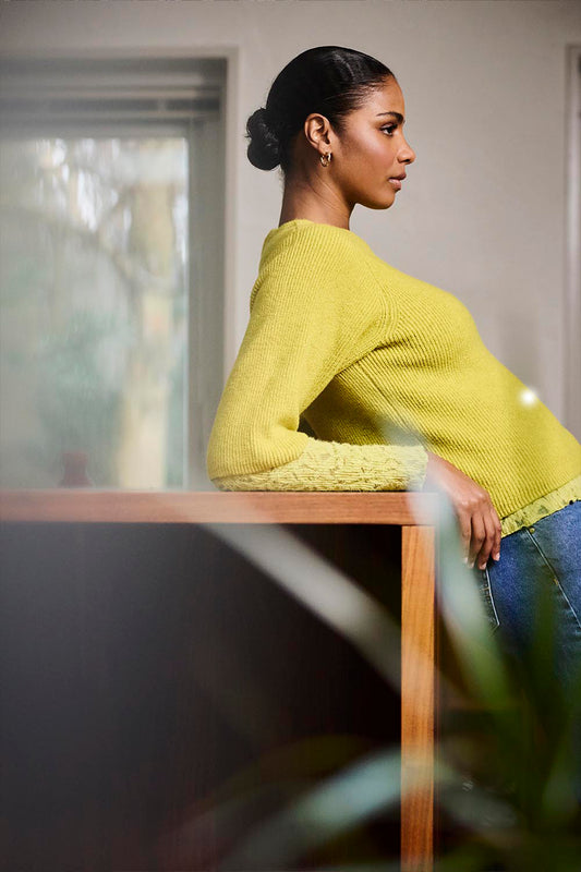 Tramontana bouclé jumper oasis melange