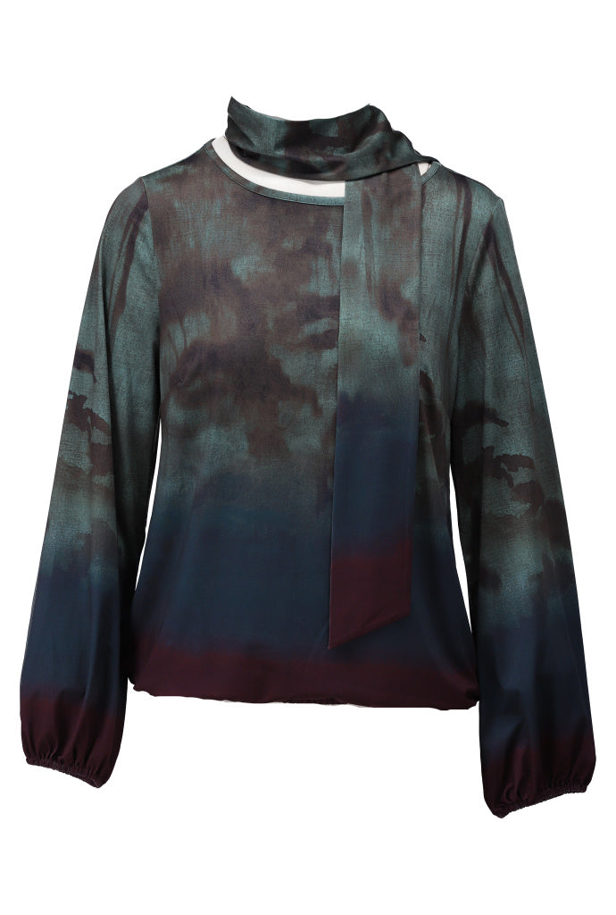 Top K-Design D208 ronde hals met print P172