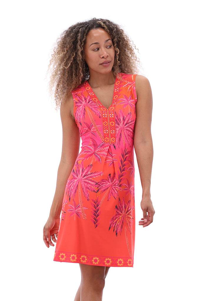 Jurk Kdesign mouwloze jurk met design