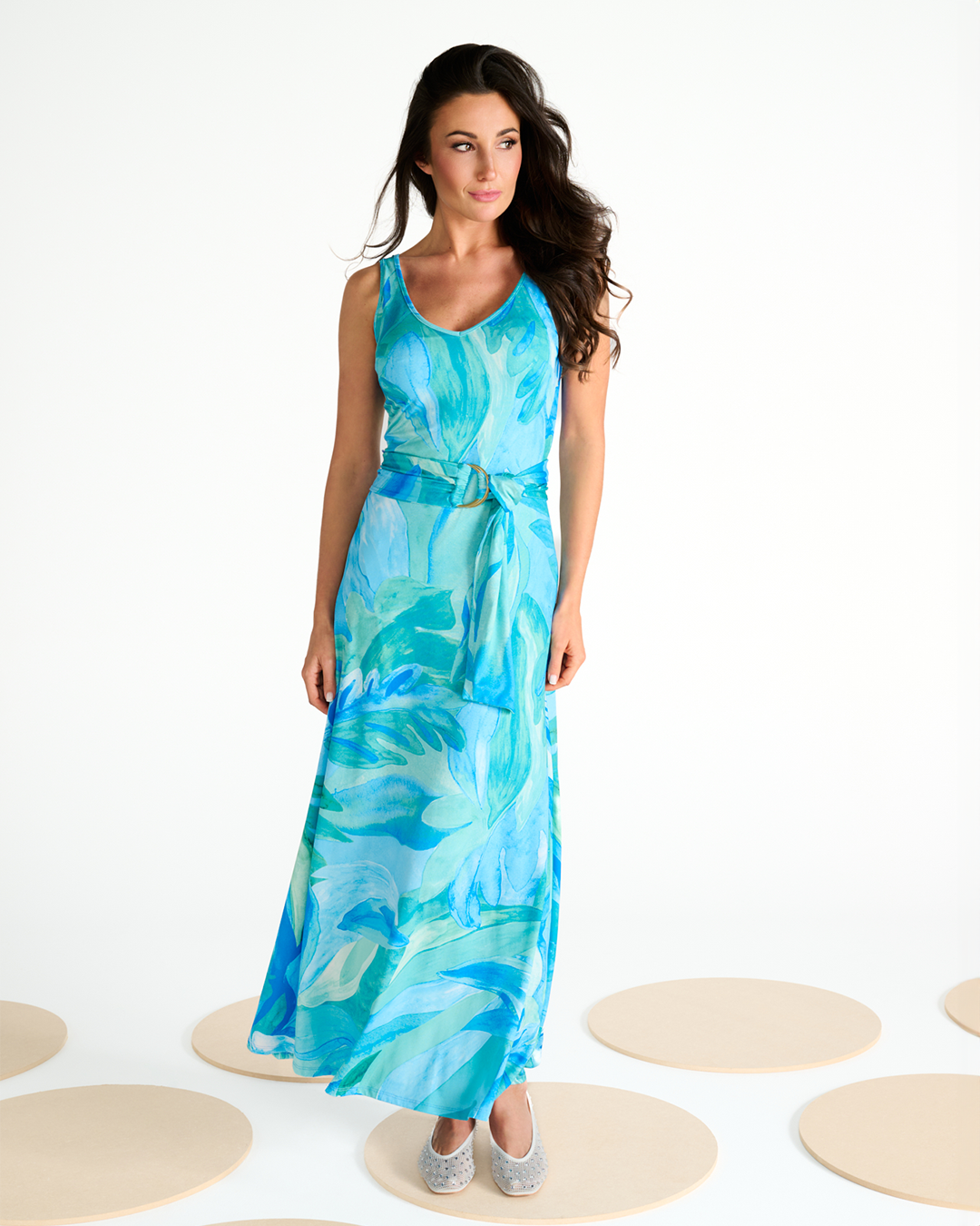 Jurk Kdesign Maxi jurk met design C307