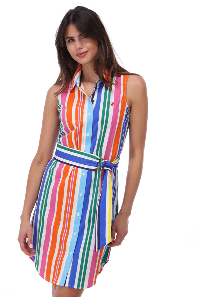 Jurk Kdesign Mouwloze jurk met design C730L