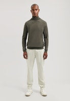 Trui Dsdtrezzed  Destin Turtleneck dark army