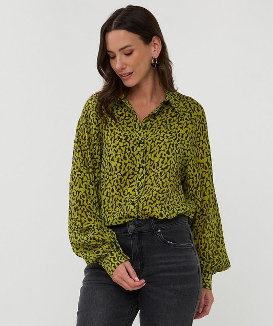 Blouse Esqualo little city - Print