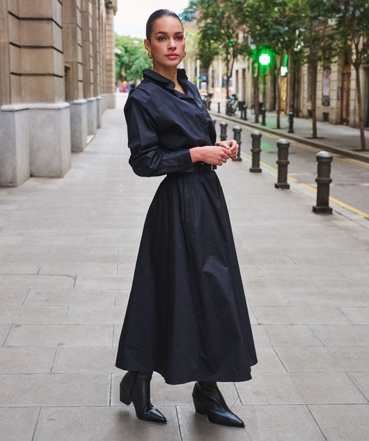 Rok Esqualo poplin pockets - Black