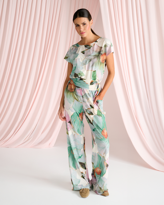 Jumpsuit Kdesign jumpsuit met bloemen design C112