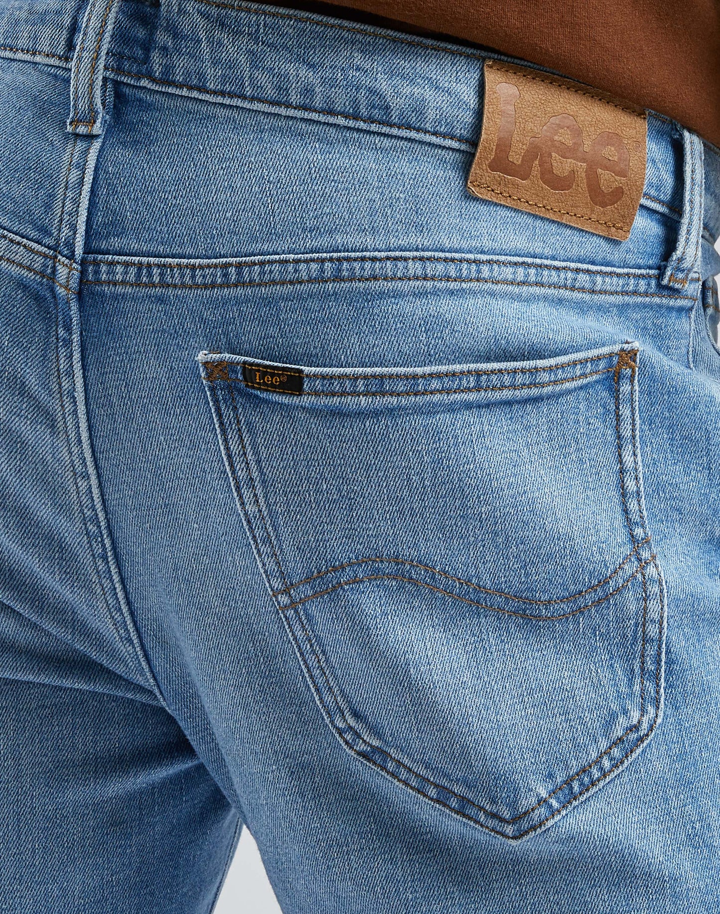 Jeans Lee Daren zip fly - Powder