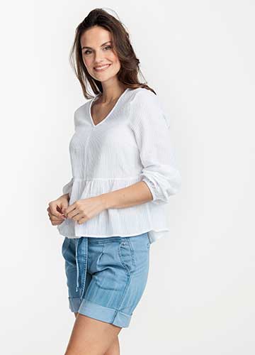 Top/Blouse Tramontana cotton structure